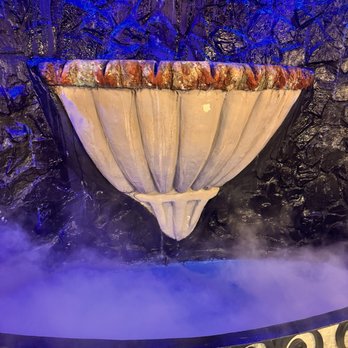Hacienda Agave Mexican Grill - The water fountain at the entrance - Mexican Near Me - Champaign, Illinois