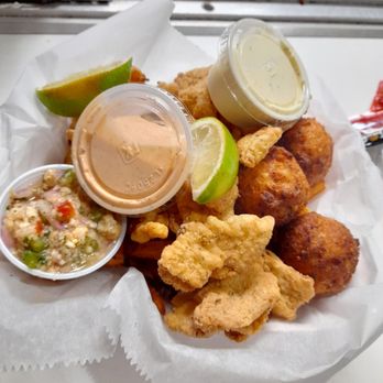 The Conch Shack - Conch Trio. $17 - Seafood Near Me - Key West, Florida