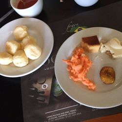 Fogón do Brasil - After I had to ask two different people for them, the cheese-bread balls came out just in time for dessert.