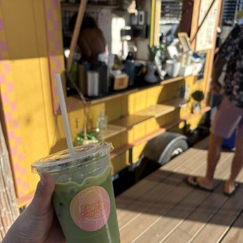 Golden Hour - iced vanilla matcha - Coffee & Tea Near Me - Honolulu, Hawaii Golden Hour - iced vanilla matcha - Coffee & Tea Near Me - Honolulu, Hawaii