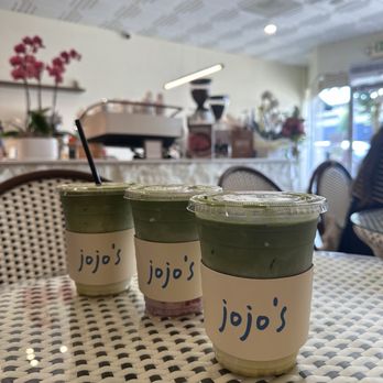 Jojo’s Coffee - Pistachio matcha latte and strawberry matcha latte - Coffee & Tea Near Me - Issaquah, Washington Jojo’s Coffee - Pistachio matcha latte and strawberry matcha latte - Coffee & Tea Near Me - Issaquah, Washington