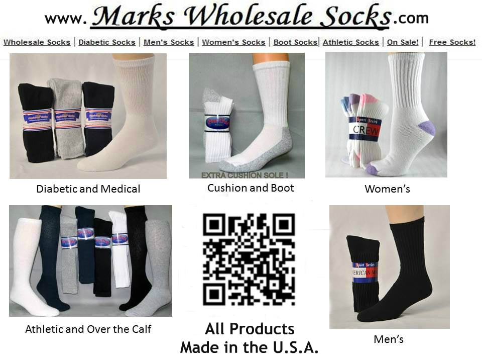 Marks Wholesale Socks Logo