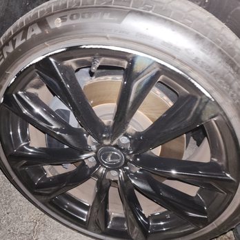 Merlan Wheel Repair  - Before... - Wheel & Rim Repair Near Me