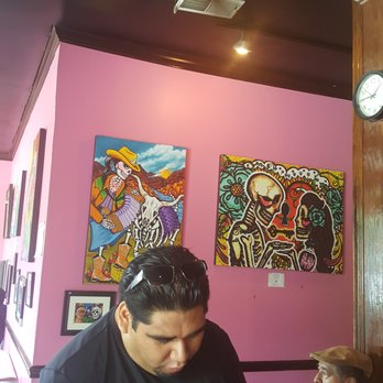 Ricano's Restaurant - Our server today... With the artwork throughout the place. - American Near Me - Chicago, Illinois Ricano's Restaurant - Our server today... With the artwork throughout the place. - American Near Me - Chicago, Illinois