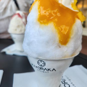 Kiyoraka - Mango and Milk - Shaved Ice Near Me - Irvine, California