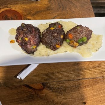 BG1 - Shepard's pie meatballs, not much mashed and meatballs kinda dry - Tapas Bars Near Me - Baldwinsville, New York
