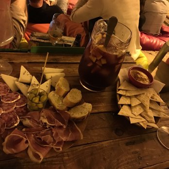 S' Escalinata - Jamon Serrano and hummus tapas. - Tapas/Small Plates Near Me - Ibiza, PM