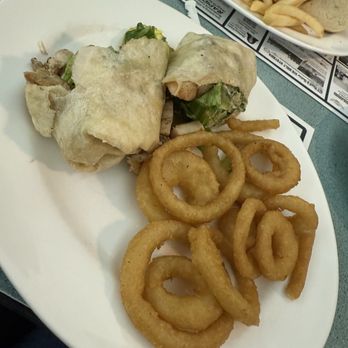 Olympia Diner - chicken cesar wrap - Diners Near Me - Newington, Connecticut