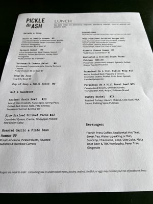 Menu photo 4 Pickle and Ash Stuart, VA Menu photo 4 Pickle and Ash Stuart, VA
