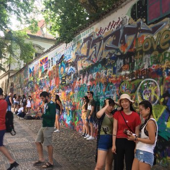 John Lennon Wall - Public Art Near Me - Prague, Puerto Rico John Lennon Wall - Public Art Near Me - Prague, Puerto Rico