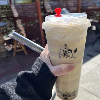 BB Tea  - Creme Brulee Milk Tea - Bubble Tea Near Me - San Francisco, California