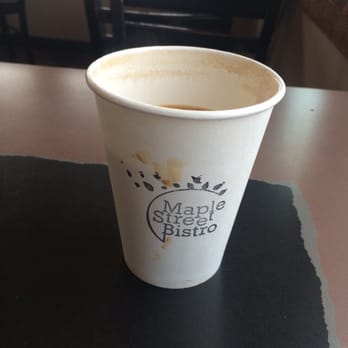 Maple Street Bistro - Cafe americano with cream. - Breakfast & Brunch Near Me - Spokane, Washington
