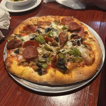 Joe's Italian Restaurant - 10"Personal Mini Pizza Supreme with jalapeño - Italian Near Me - Conroe, Texas Joe's Italian Restaurant - 10"Personal Mini Pizza Supreme with jalapeño - Italian Near Me - Conroe, Texas