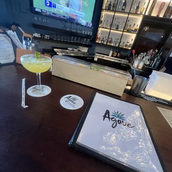 Agave Havensight - a beverage and a menu on a bar - Sports Bars Near Me - Charlotte Amalie, Virgin Islands Agave Havensight - a beverage and a menu on a bar - Sports Bars Near Me - Charlotte Amalie, Virgin Islands