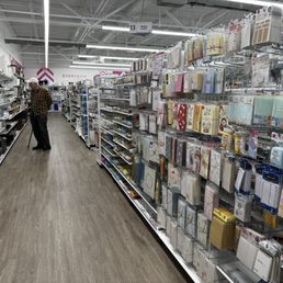 Just part of one aisle with envelopes. Just part of one aisle with envelopes.