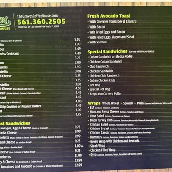 The Groves Coffee House - Coffee & Tea Near Me - North Palm Beach, Florida