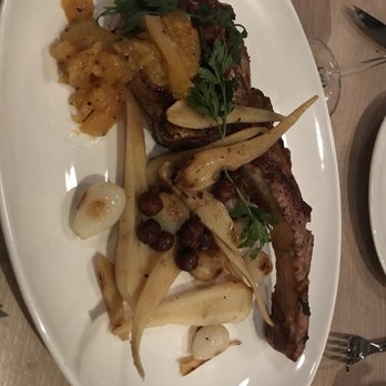 The Bindery - Pork chop - New American Near Me - Denver, Colorado The Bindery - Pork chop - New American Near Me - Denver, Colorado