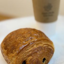 Eva's Little Kitchen - Chocolate Croissant and Coffee