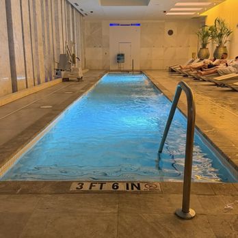 Lapis Spa - No one inside the freezing cold co Ed pool - Day Spas Near Me - Miami Beach, Florida