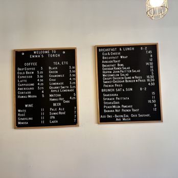 Emma's Torch - Menu - Cafes Near Me - Washington, DC, District of Columbia