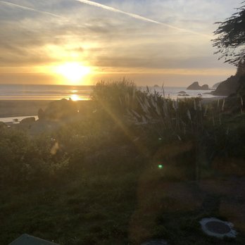 Moonstone Grill - View from our table - Seafood Near Me - Trinidad, California