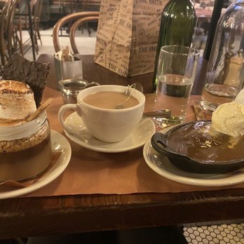 The Smith - S'mores S'mores in a Jar and Sticky Toffee Pudding - New American Near Me - New York, New York The Smith - S'mores S'mores in a Jar and Sticky Toffee Pudding - New American Near Me - New York, New York