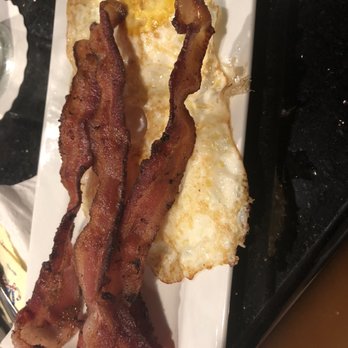 Keke's Breakfast Cafe - Two eggs over medium with bacon - Breakfast & Brunch Near Me - Riverview, Florida