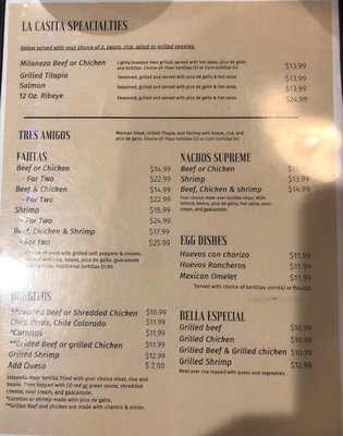 Menu photo 7 La Casita De Martin Grove, OK
