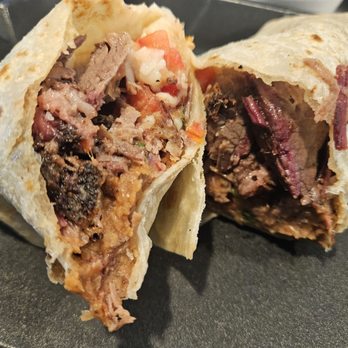 Caldwell County Mexi-Q - Brisket burrito -- so good! - Barbeque Near Me - Gilbert, Arizona