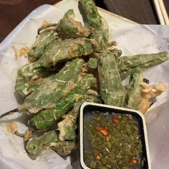 Malai Kitchen - Shishito Peppers - Thai Near Me - Dallas, Texas Malai Kitchen - Shishito Peppers - Thai Near Me - Dallas, Texas
