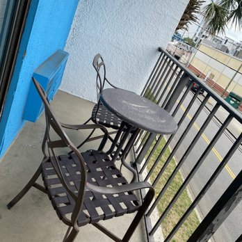 Aqua Beach Inn - Hotel Room Balcony Area - Hotels Near Me - Myrtle Beach, South Carolina Aqua Beach Inn - Hotel Room Balcony Area - Hotels Near Me - Myrtle Beach, South Carolina