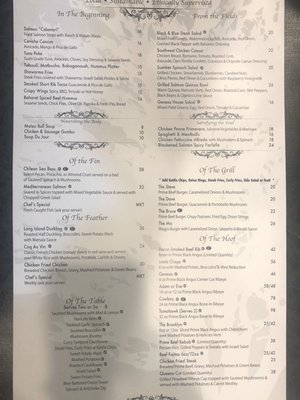 Menu photo 1 Genesis Steakhouse & Wine Bar Houston, TX