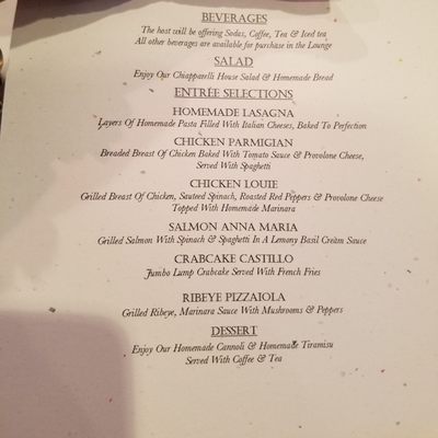 Menu photo 2 Chiapparelli's Restaurant Baltimore, MD