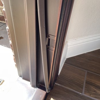 Love That Door - Still waiting for them to fix the finish guys hacky work - Door Sales/Installation Near Me - Frisco, Texas