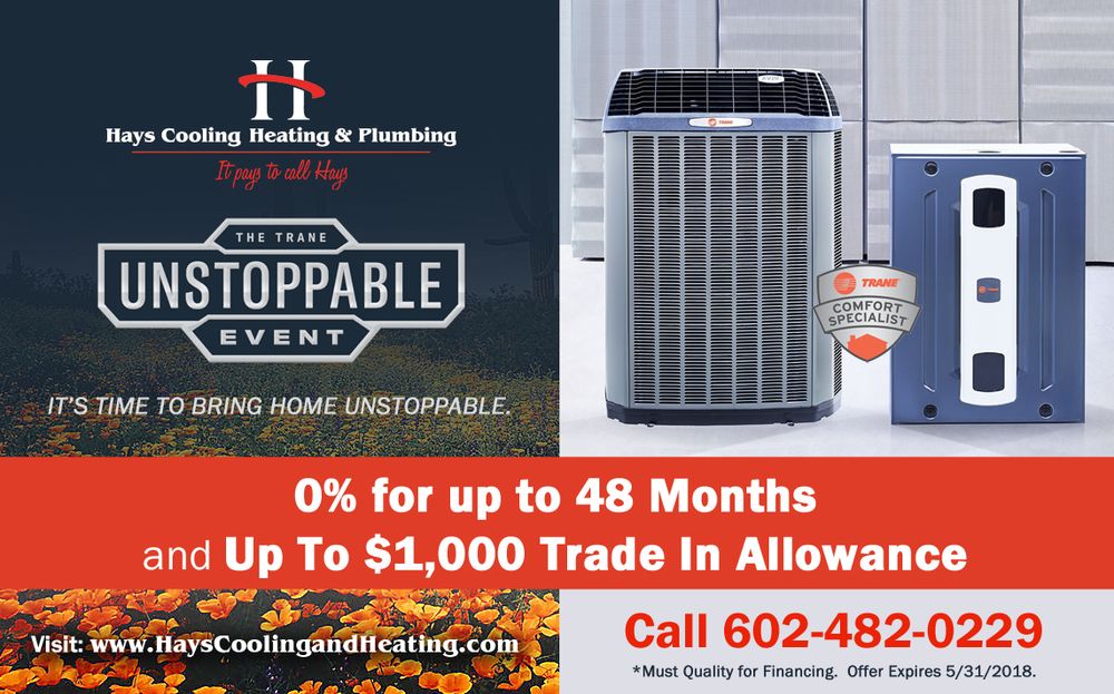 Slide of Hays Cooling, Heating & Plumbing