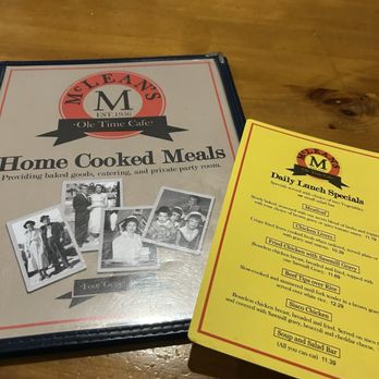 McLean's Ole Time Cafe - Menu and lunch specials - Breakfast & Brunch Near Me - Zebulon, North Carolina