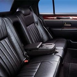 Big Ticket Limo - Sedan inside