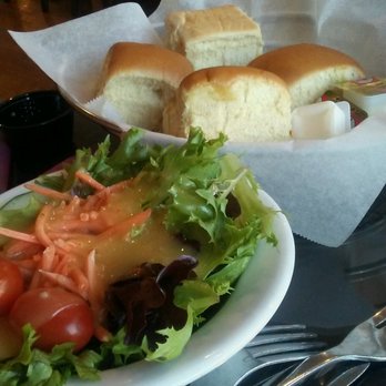 Norman's Bistro - basic salad and crusty dinner rolls - Brazilian Near Me - Chicago, Illinois Norman's Bistro - basic salad and crusty dinner rolls - Brazilian Near Me - Chicago, Illinois