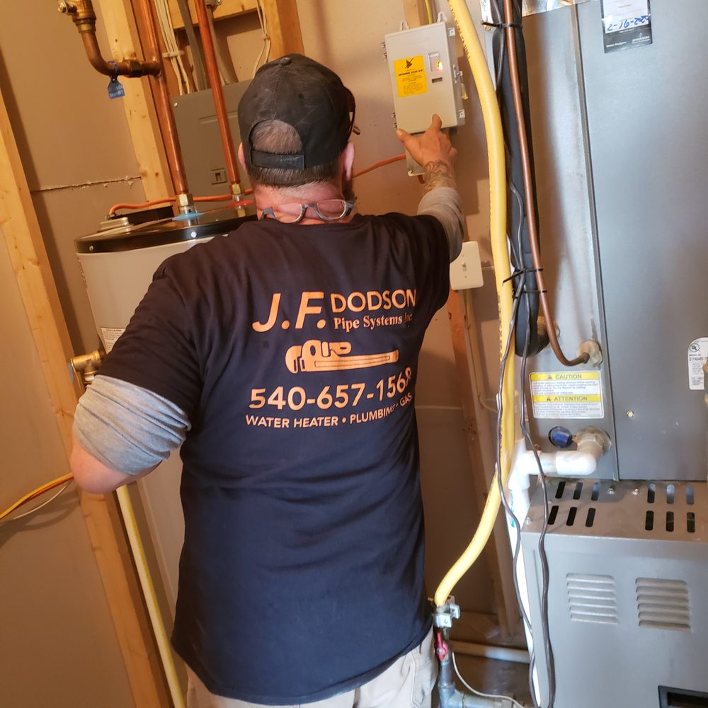 Slide of J F Dodson Pipe Systems