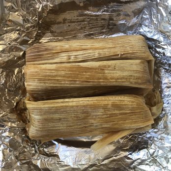 Delia's - three tamales wrapped in foil - Mexican Near Me - Pharr, Texas