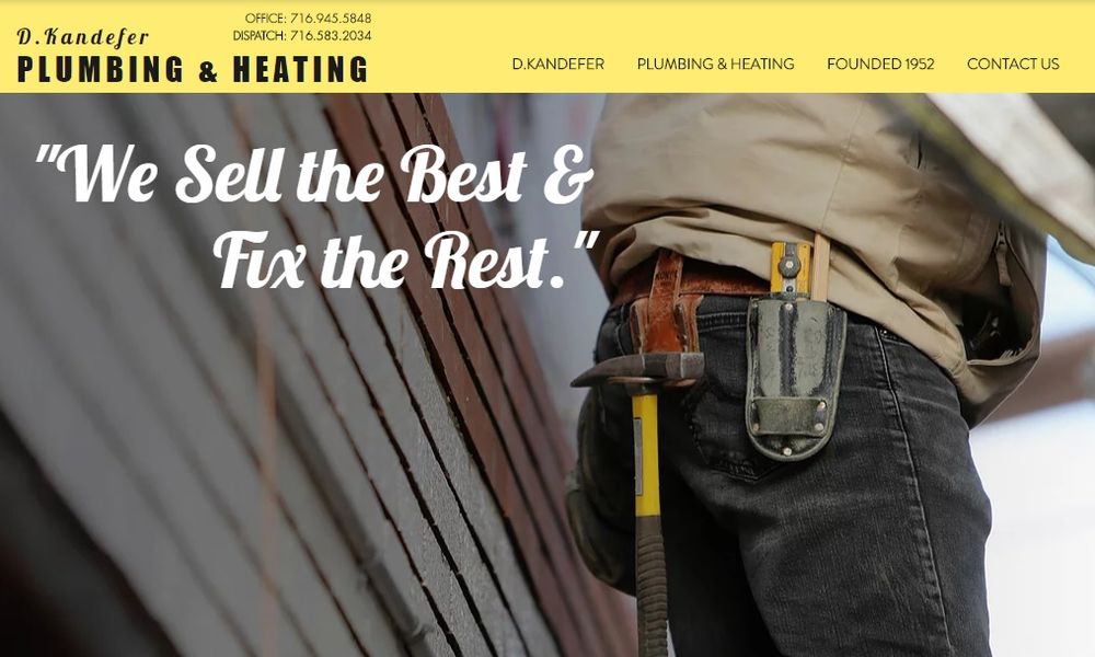 Slide of Dan Kandefer Plumbing & Heating