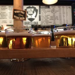 Beer Flight (bar in background)