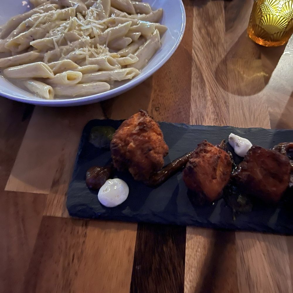 Bacchanal Junction - Salmon bite and Rasta pasta - Bars Near Me - Bloomfield, New Jersey Bacchanal Junction - Salmon bite and Rasta pasta - Bars Near Me - Bloomfield, New Jersey