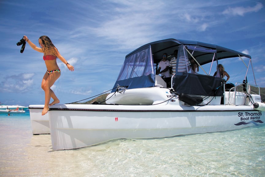 St. Thomas Boat Rental Logo