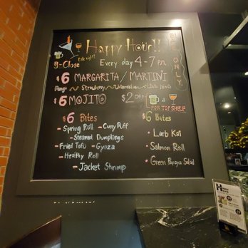 Thai at Laurel - Happy menu- bar only 4-7 every day - Thai Near Me - Laurel, Maryland Thai at Laurel - Happy menu- bar only 4-7 every day - Thai Near Me - Laurel, Maryland