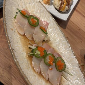 Mrs Momo Sushi - Yellowtail jalapeño - Pan Asian Near Me - Warwick, Rhode Island Mrs Momo Sushi - Yellowtail jalapeño - Pan Asian Near Me - Warwick, Rhode Island