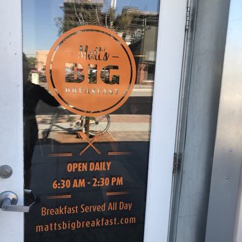 Matt's Big Breakfast - Breakfast & Brunch Near Me - Phoenix, Arizona Matt's Big Breakfast - Breakfast & Brunch Near Me - Phoenix, Arizona