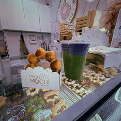 Marry Me Mochi - Crème Brûlée Donut + Ube Matcha