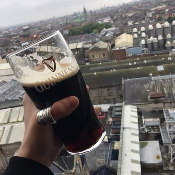 Guinness Storehouse - 360 views with a pint of guinness - Breweries Near Me - Dublin, D