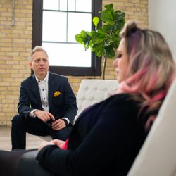 Minnesota Hypnotherapy - Working with a client.
